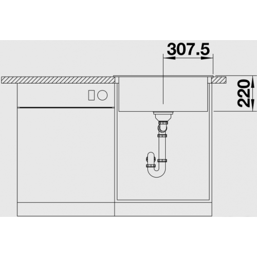 Кухонная мойка Blanco Pleon 6 (Серый беж)