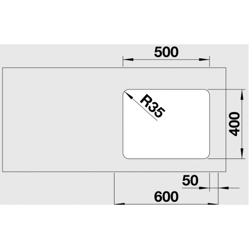 Кухонная мойка Blanco Blanco Etagon 500-U (Нержавеющая сталь)