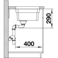 Кухонная мойка Blanco ETAGON 500-U жасмин 522232