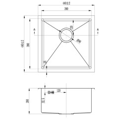 Кухонная мойка Zorg INOX RX-4444