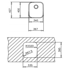 Кухонная мойка Teka BE 34 40 20 PLUS