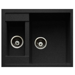 Кухонная мойка GranFest Quadro GF-Q610K (черный)