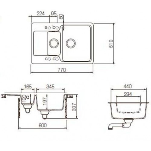 Кухонная мойка Schock Cambridge 60 D альпина