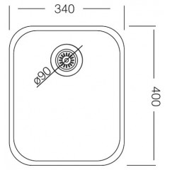 Кухонная мойка Kromevye Undermount EX005