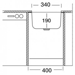 Кухонная мойка Kromevye Undermount EX005