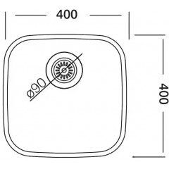 Кухонная мойка Kromevye Undermount EX 007