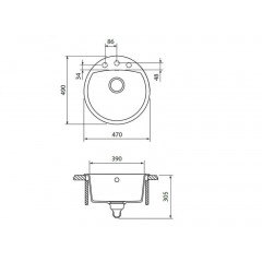 Кухонная мойка Schock Eclipse 45 саббиа