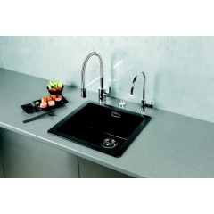 Кухонная мойка Schock Soho 50 (N-100S) серебристый камень