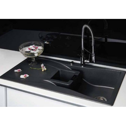 Кухонная мойка Schock Waterfall 60D (D-150) магма