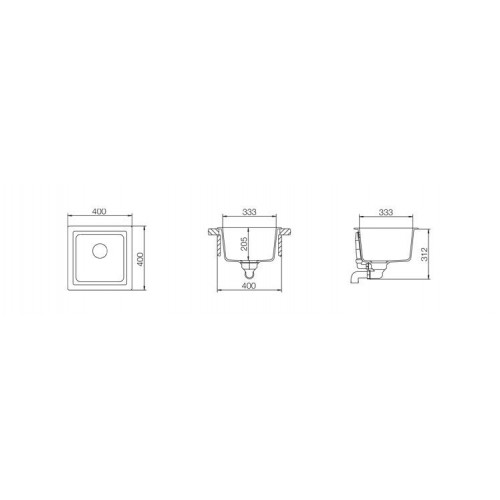 Кухонная мойка Schock Euro 40 (Euro N-100) саббиа