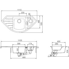 Кухонная мойка Schock Genius 90C (С-150) мокка