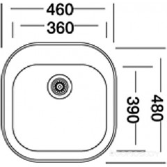 Кухонная мойка Kromevye EC 249