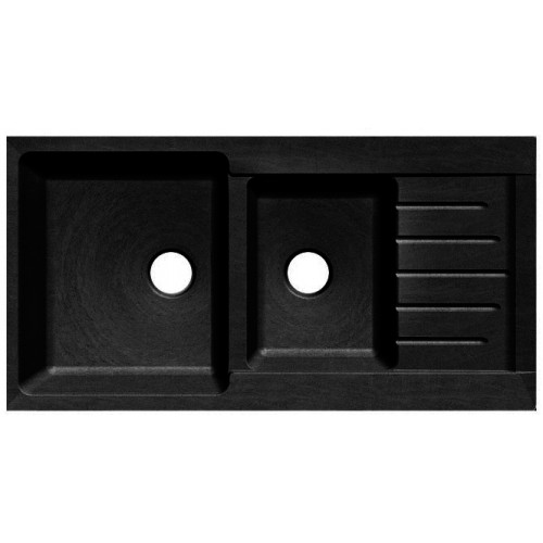 Кухонная мойка GranFest Practic GF-P980KL (Black)