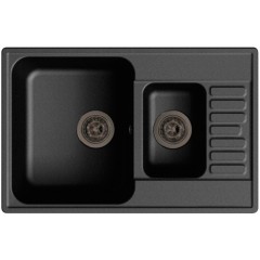 Кухонная мойка GranFest Quarz GF-Z21K (Black)