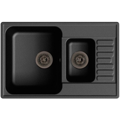 Кухонная мойка GranFest Quarz GF-Z21K (Black)