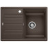 Кухонная мойка Blanco Zia 45S Compact Silgranit PuraDur кофе