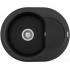 Кухонная мойка Elleci Easy Round 600 G40 Full Black/Nero