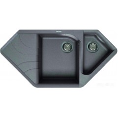 Кухонная мойка Elleci Ego Corner M73 Titanium