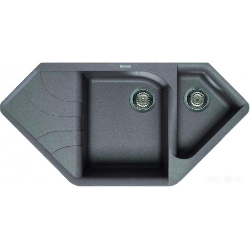 Кухонная мойка Elleci Ego Corner M73 Titanium