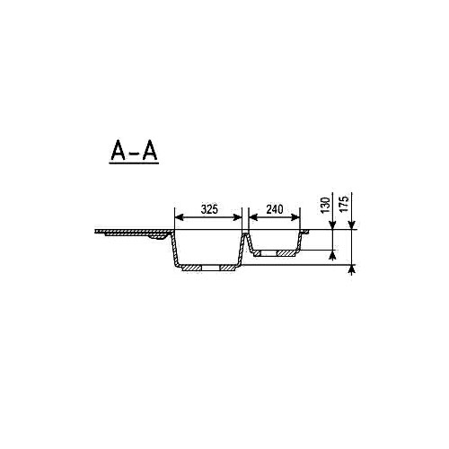 Кухонная мойка Ulgran U-501 342 (ГРАФИТ)