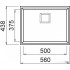 Кухонная мойка Elleci Karisma 105 Undermount Bianco Titano 68