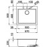 Кухонная мойка Elleci Quadra 105 Fango 43