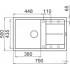 Кухонная мойка Elleci Unico 300 G43 Tortora