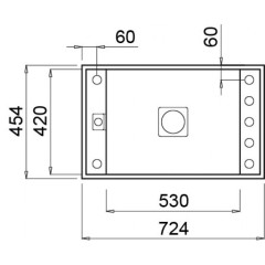 Кухонная мойка Elleci Value 130 Undermount K96 White