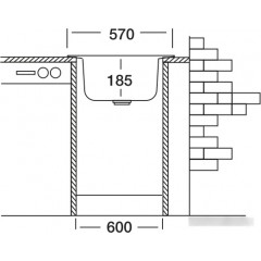 Кухонная мойка Kromevye EX 327 D