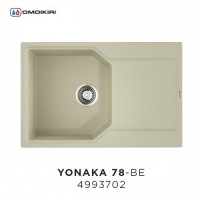 Кухонная мойка Omoikiri Yonaka 78-BE ваниль