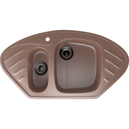 Кухонная мойка Ulgran U-105 307 (Терракот)