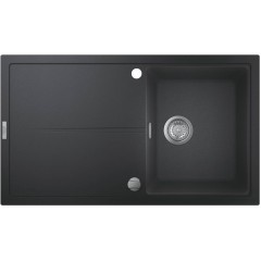Кухонная мойка Grohe K400 50-C 86/50 1.0 31640AP0 (черный гранит)