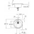 Кухонная мойка Grohe K200 50-C 51 1.0 31656AP0 (черный гранит)