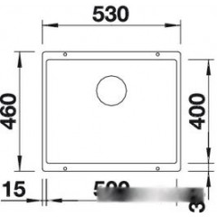 Кухонная мойка Blanco Rotan 500-U (кофе) 521353