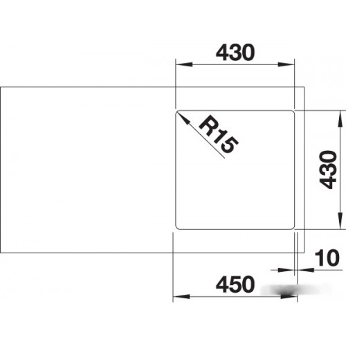 Кухонная мойка Blanco Supra 400-IF