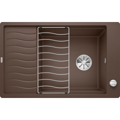 Кухонная мойка Blanco ELON XL 6 S-F SILGRANIT PuraDur кофе