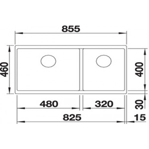 Кухонная мойка Blanco SUBLINE 480/320-U SILGRANIT PuraDur кофе