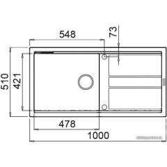 Кухонная мойка Elleci Best 480 Light Grey K97