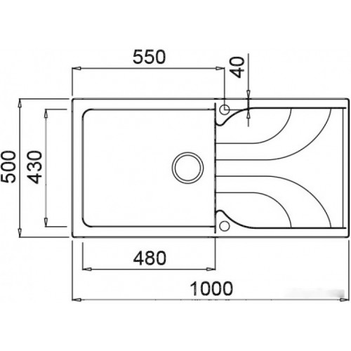Кухонная мойка Elleci Ego 480 Ghisa M70