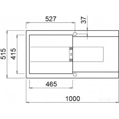 Кухонная мойка Elleci Smart 480 K86 Black