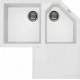 Кухонная мойка Elleci Tekno Corner Bianco Titano G68