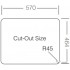 Кухонная мойка Zorg ZCL 5849-2 (микродекор)