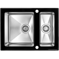 Кухонная мойка Zorg GS 6750-2 (черный)