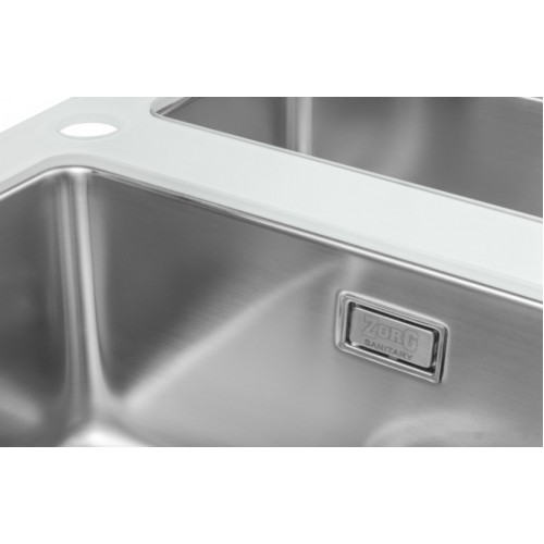 Кухонная мойка Zorg GS 6750-2 (белый)