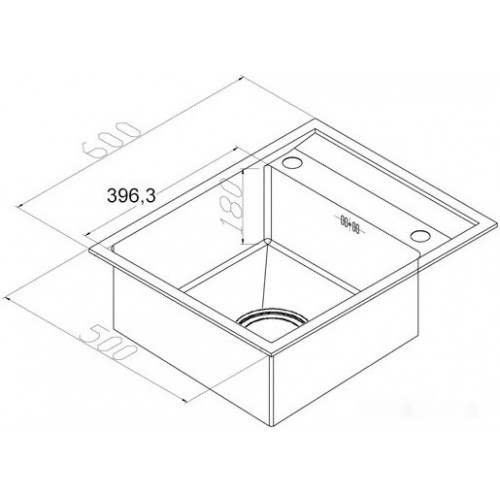 Кухонная мойка Zorg Steel Hammer SH R 6050 LUXE