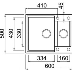 Кухонная мойка Elleci Easy 150 Cemento G48