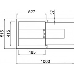 Кухонная мойка Elleci Smart 480 M73 Titanium