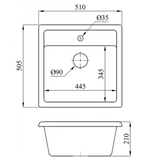 Кухонная мойка БелЭворс Rio (олово)