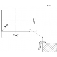 Кухонная мойка Blanco Elon 45 S (Антрацит)