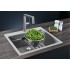 Кухонная мойка Blanco Etagon 6 524539 (Антрацит)